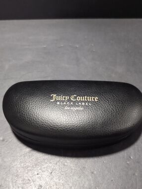 Juicy Couture Black Label Los Angeles Woman's Black Sunglasses Case.